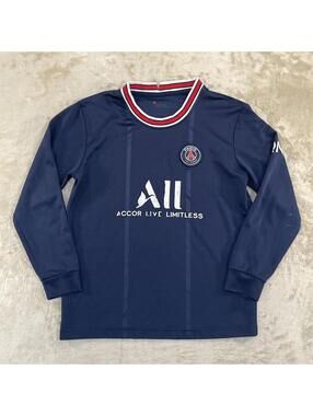 Paris Saint-Germain PSG Long Sleeve Kylian Mbappé #7 Youth Soccer Jersey Size 28